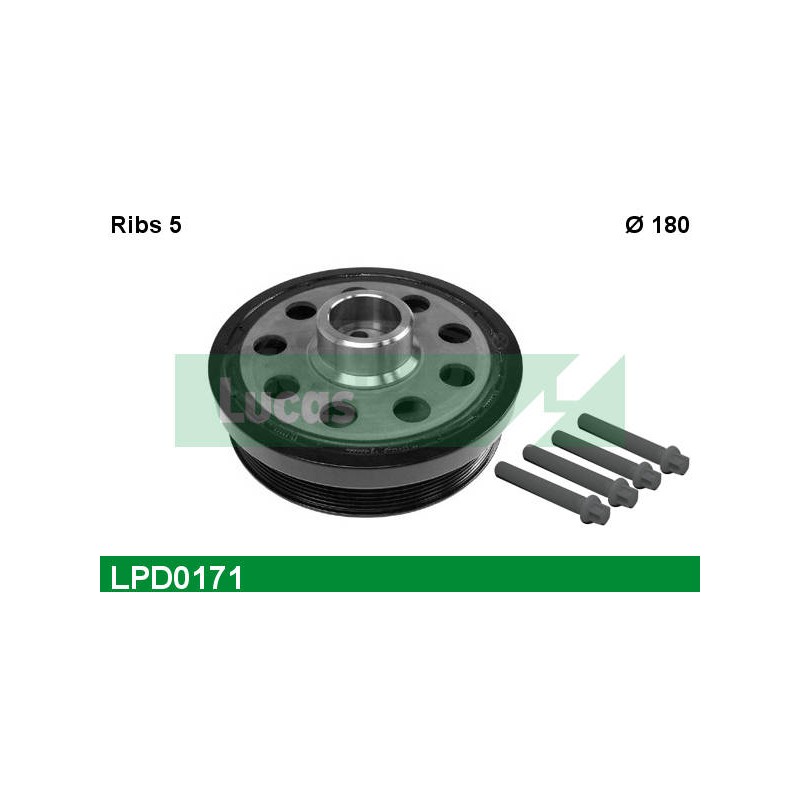 LUCAS DAMPER PULLEY WITH SCREW