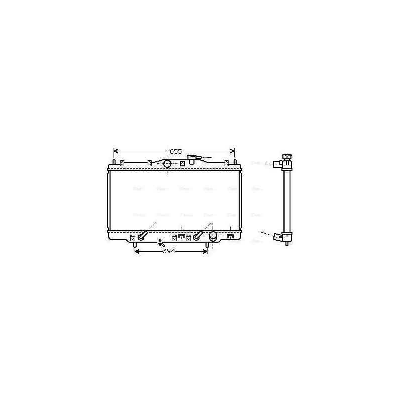 RAD EAU-VL/VUL- HONDA- ALT