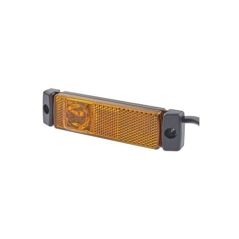 FEU GABARIT 1LED ORANGE 24V 1300MM