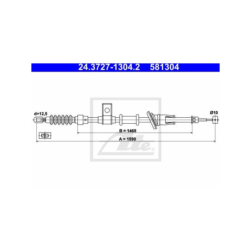 CABLE DE FREIN A MAIN