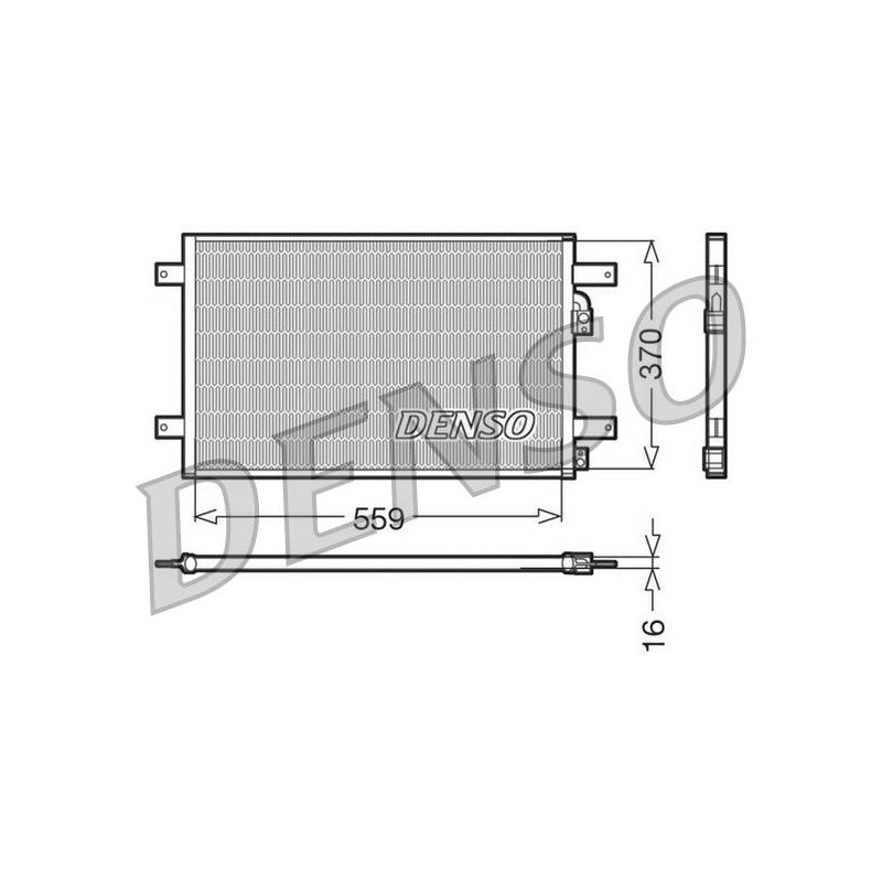 CONDENSEUR FORD-SEAT-VW SHARAN