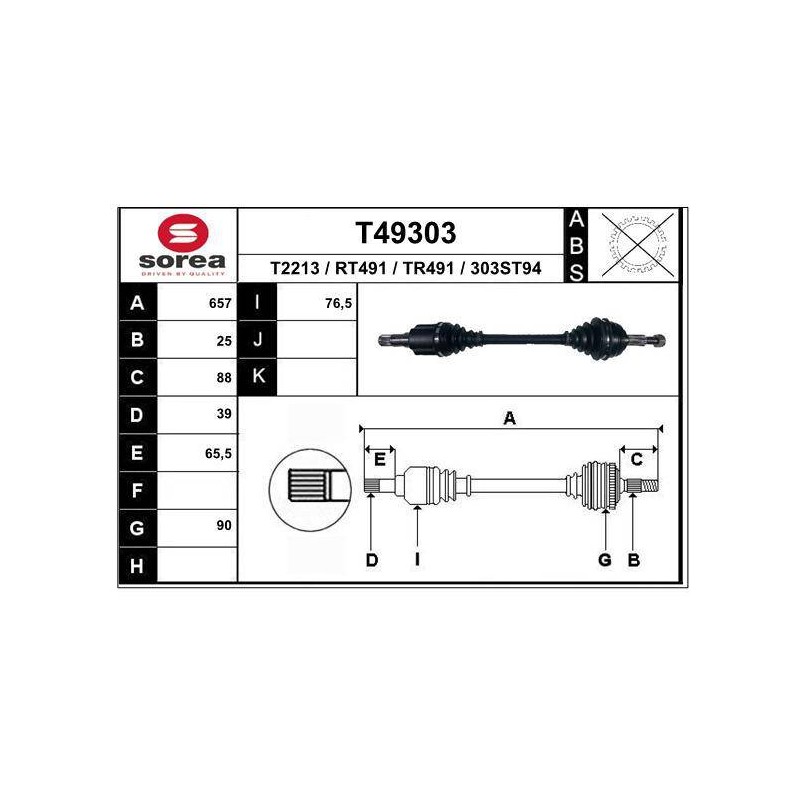 TRANSMISSION / MEGANE III MANU 1.9