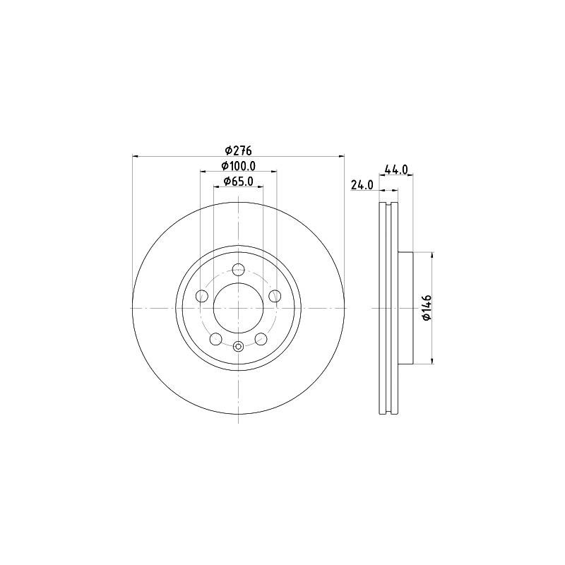 56137PRO DISQUE DE FREIN