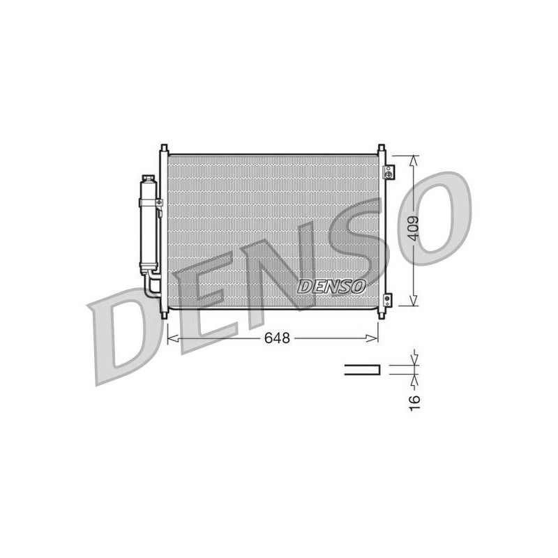 CONDENSEUR NISSAN XTRAIL