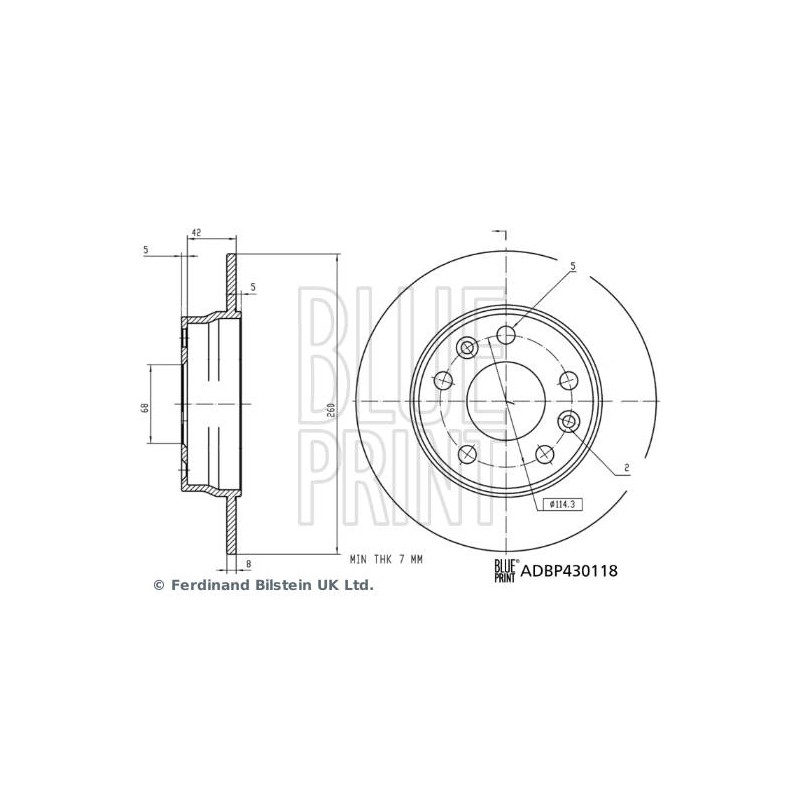 DISQUE DE FREIN