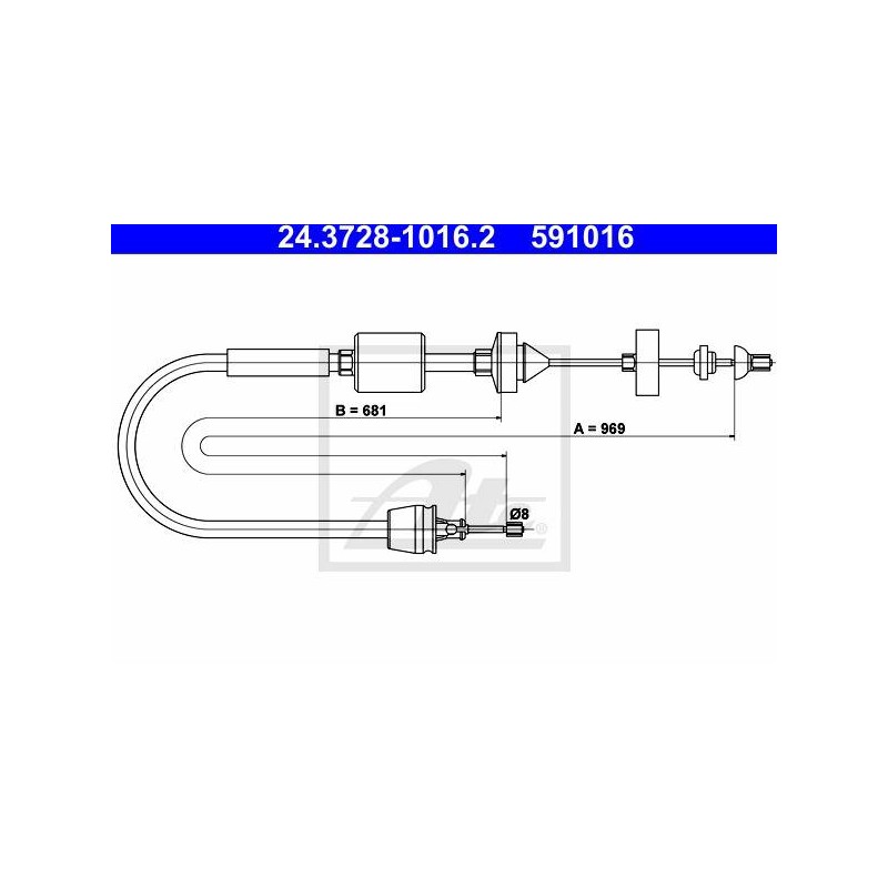 CABLE D EMBRAYAGE