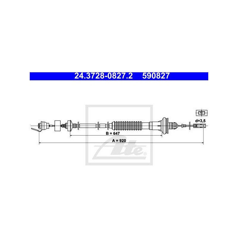 CABLE D EMBRAYAGE