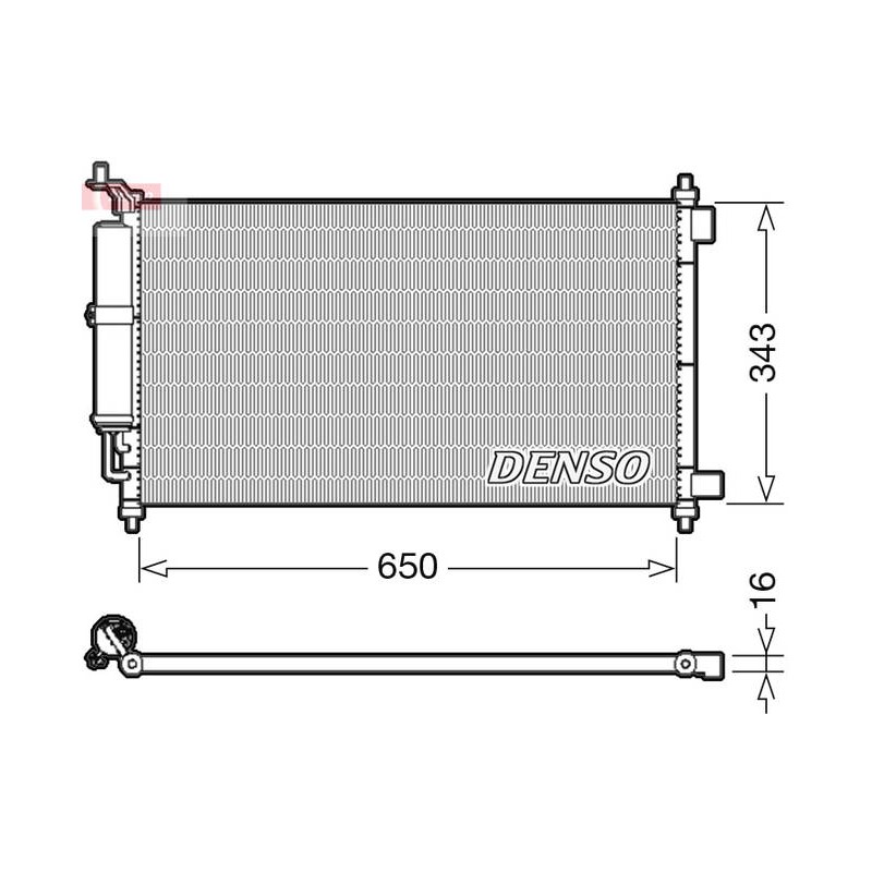 CONDENSEUR NISSAN