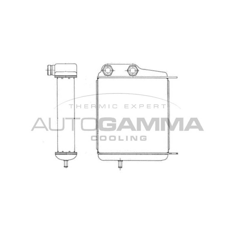 RADIATEUR HUILE MERCEDES W124