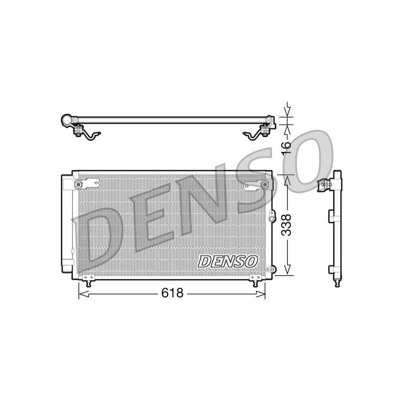 CONDENSEUR LEXUS IS300