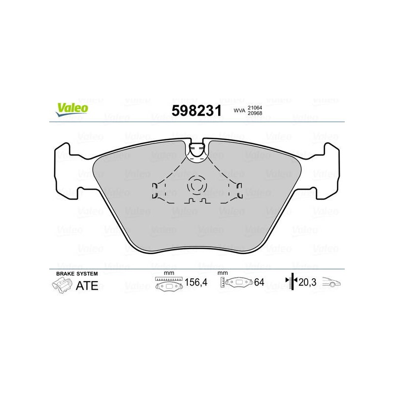 PLAQ FREIN BMW SERIE 5 (E34). SERIE