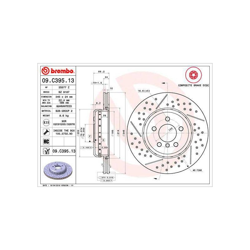 DISQUE PREMIUM COMPOSITE