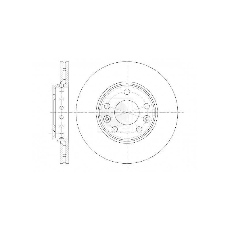 DISQUE DE FREIN AVANT