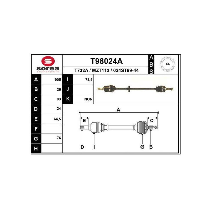 TRANSMISSION / 323 1.6 AUTO