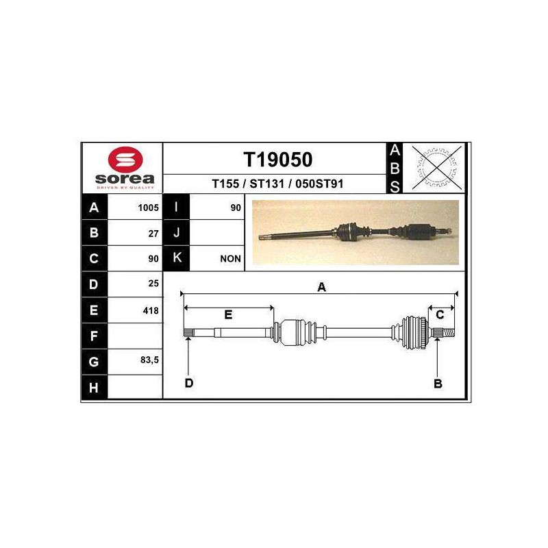 TRANSMISSION / MURENA 2.2L