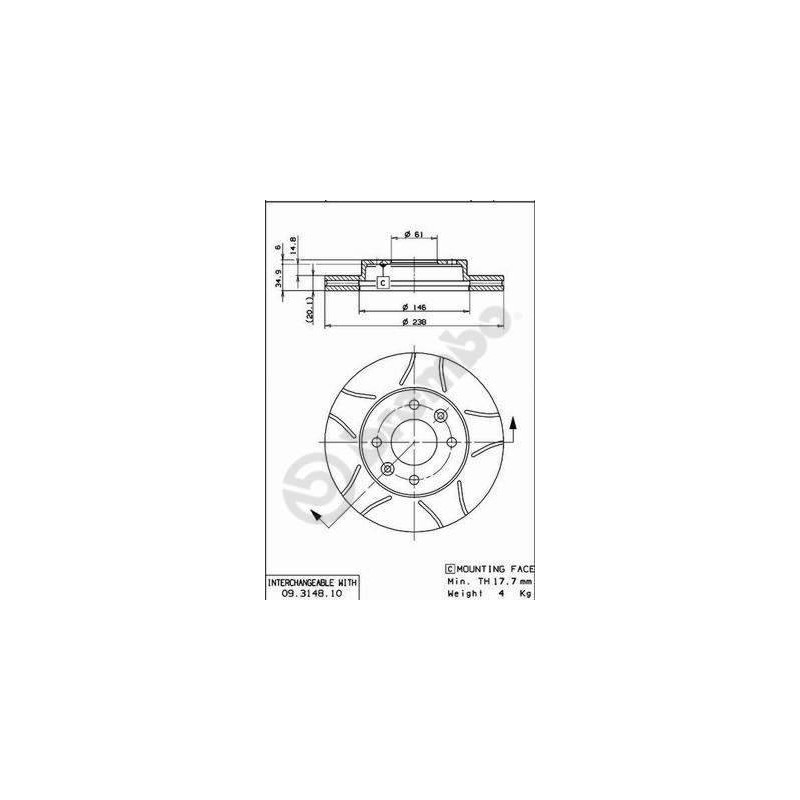 DISQUE DE FREIN MAX