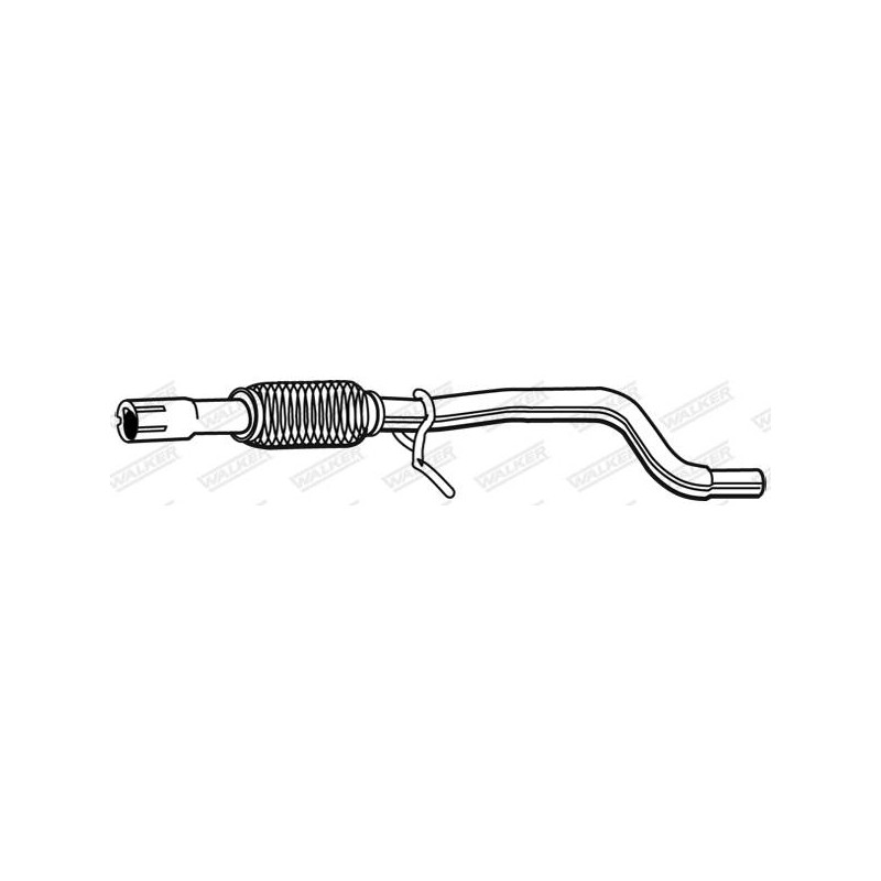 TUBE INTERMEDIAIRE FIAT SEICENTO 11