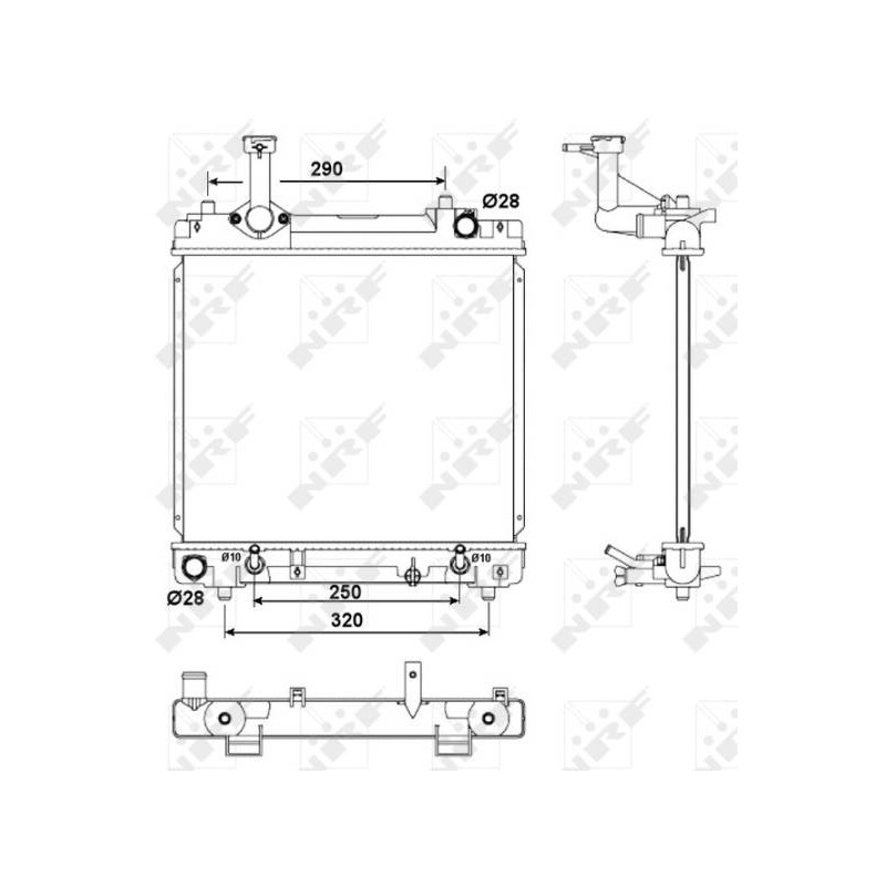 RAD SUZUKI ALTO 1.0 09- RADIATORS A