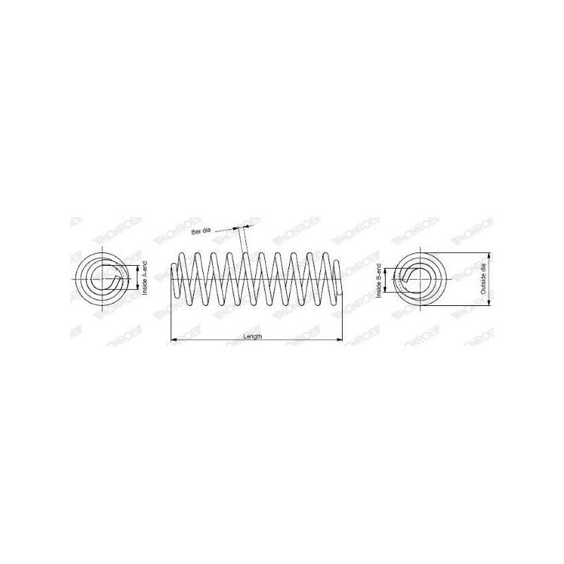 RESSORT AV AUDI A4 LIM./QUATTRO