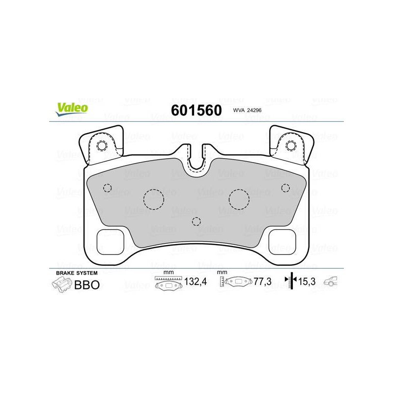 PLAQ FR AUDI Q7 (4L)/VW TOUAREG (7L