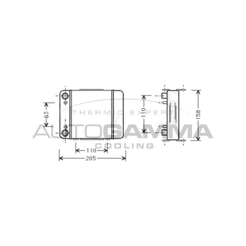 RADIATEUR HUILE AUDI A8