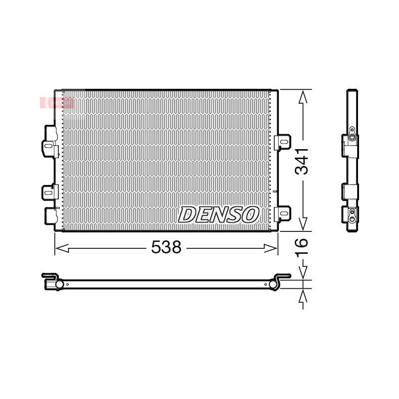 CONDENSEUR NISSAN INTERSTAR-REN MAS