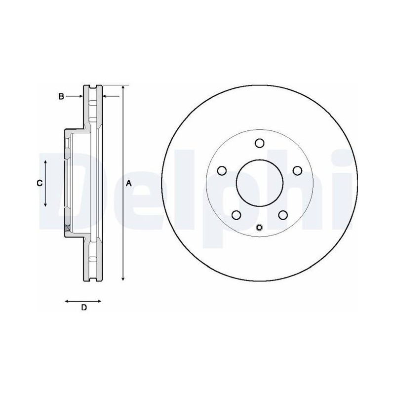 JEU DE 2 DISQUES DE FREIN PEINTS