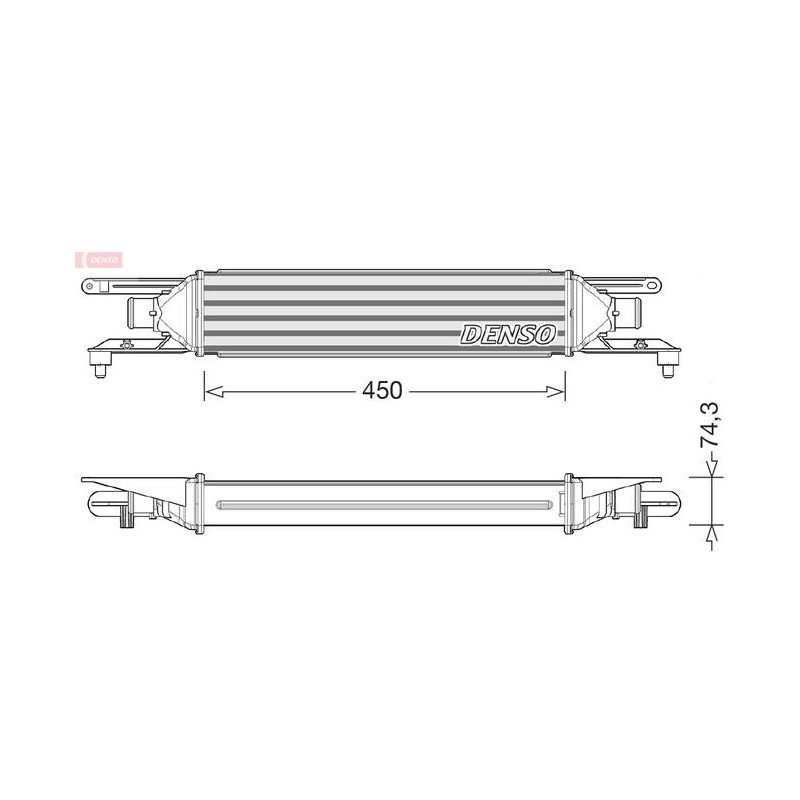 INTERCOOLER ALFA MITO 1.3JTD-FIAT G