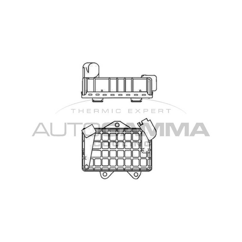 RADIATEUR HUILE MERCEDES W210