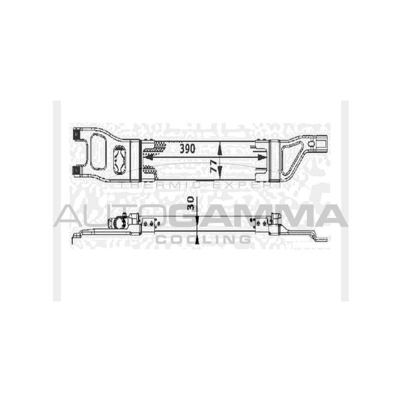 RADIATEUR HUILE MERCEDES A169