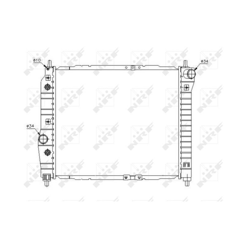 RAD DAEWOO KALOS 1.4 03- RADIATORS