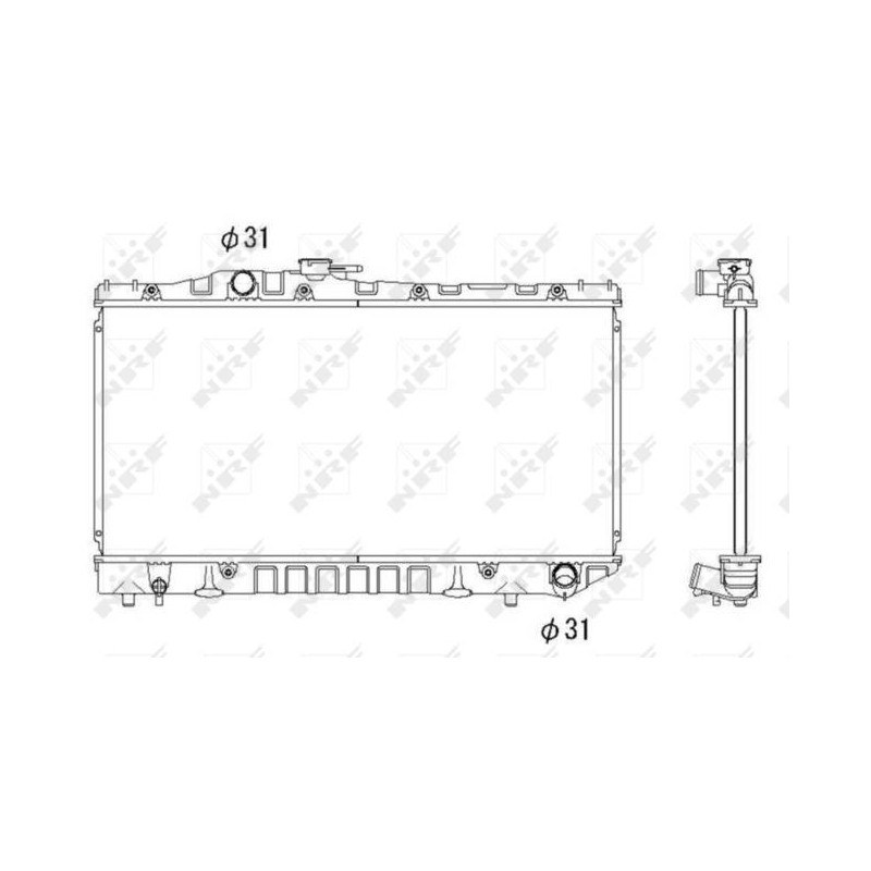 RAD TOYOTA CARINA 2.0 88- RADIATORS