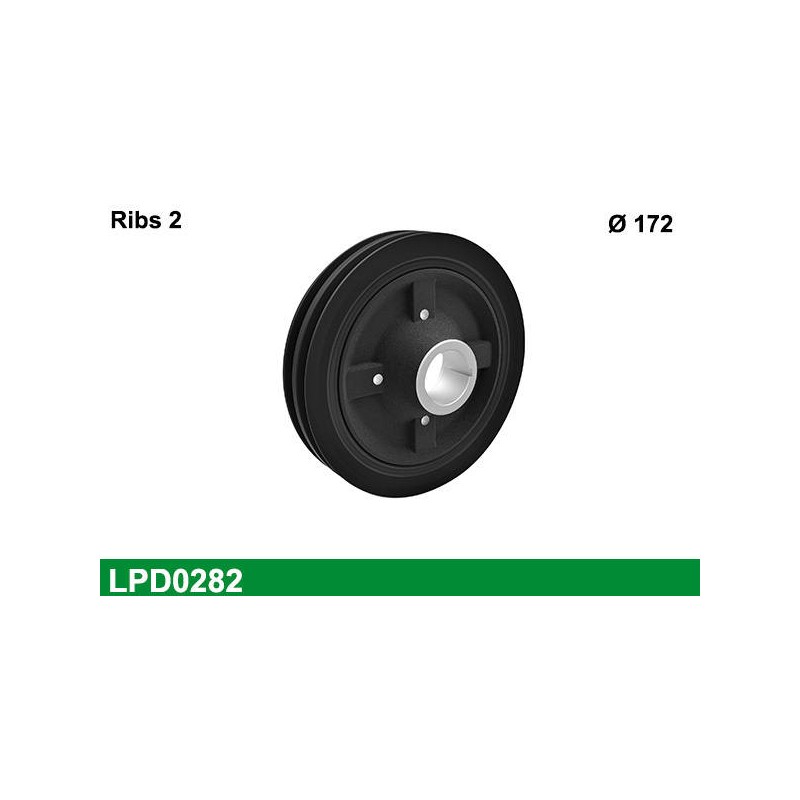 LUCAS DAMPER PULLEY WITHOUT SCREW