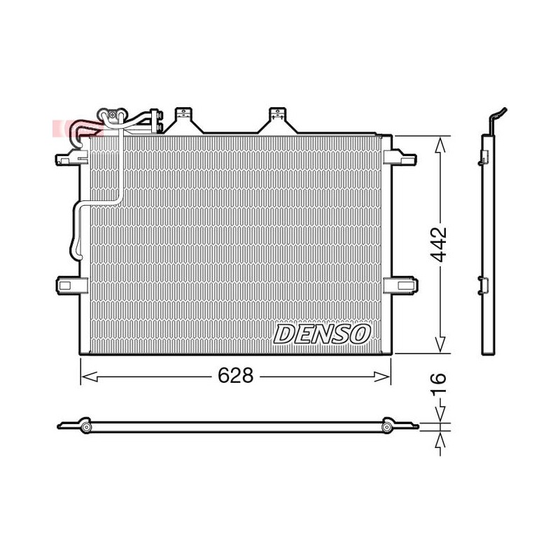 CONDENSEUR MERCEDES E W211