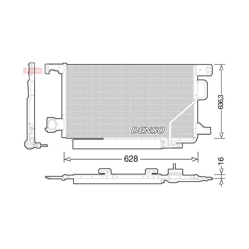 CONDENSEUR MERCEDES C W203