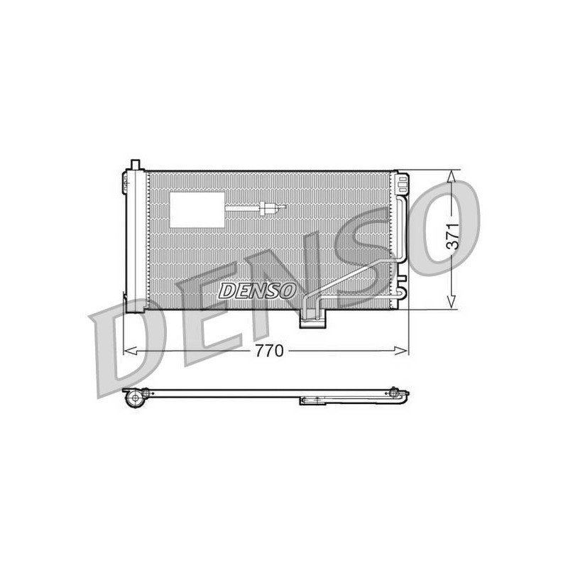 CONDENSEUR MERCEDES C W203