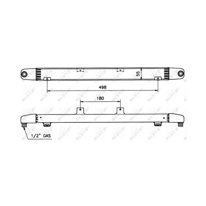 RH VOLVO 940 90- OILCOOLERS-