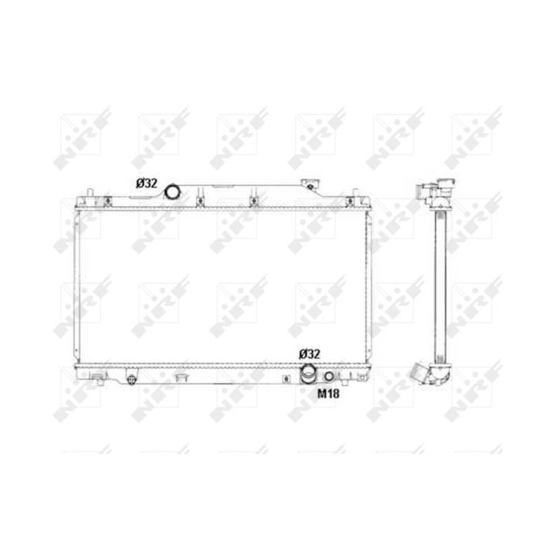 RAD HONDA CIVIC 2.0 01- RADIATORS A