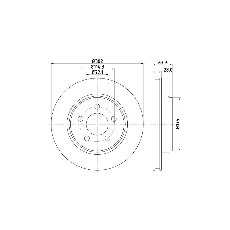 55033PRO DISQUE FRE - PRIX UNIT.CAR