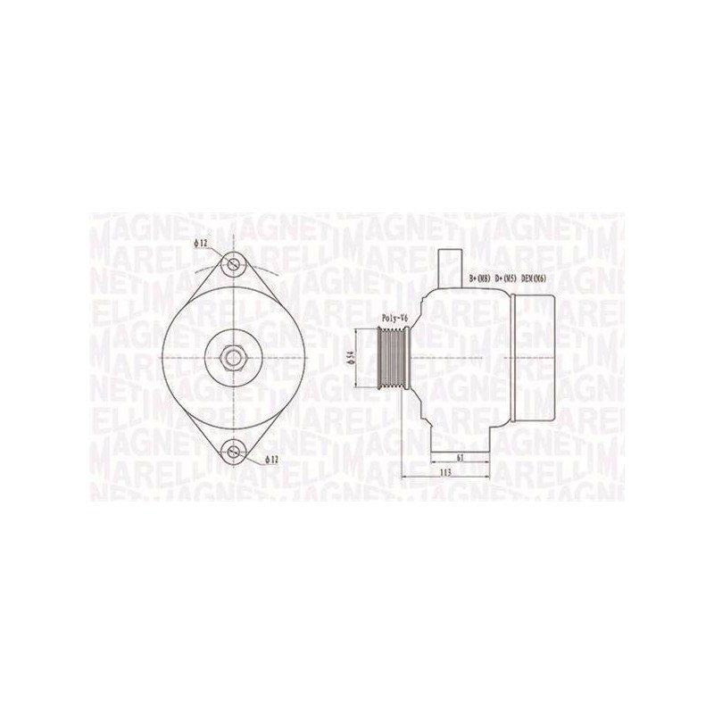 ALT EQ POUR SAAB 9-3 / CADILLAC BLS