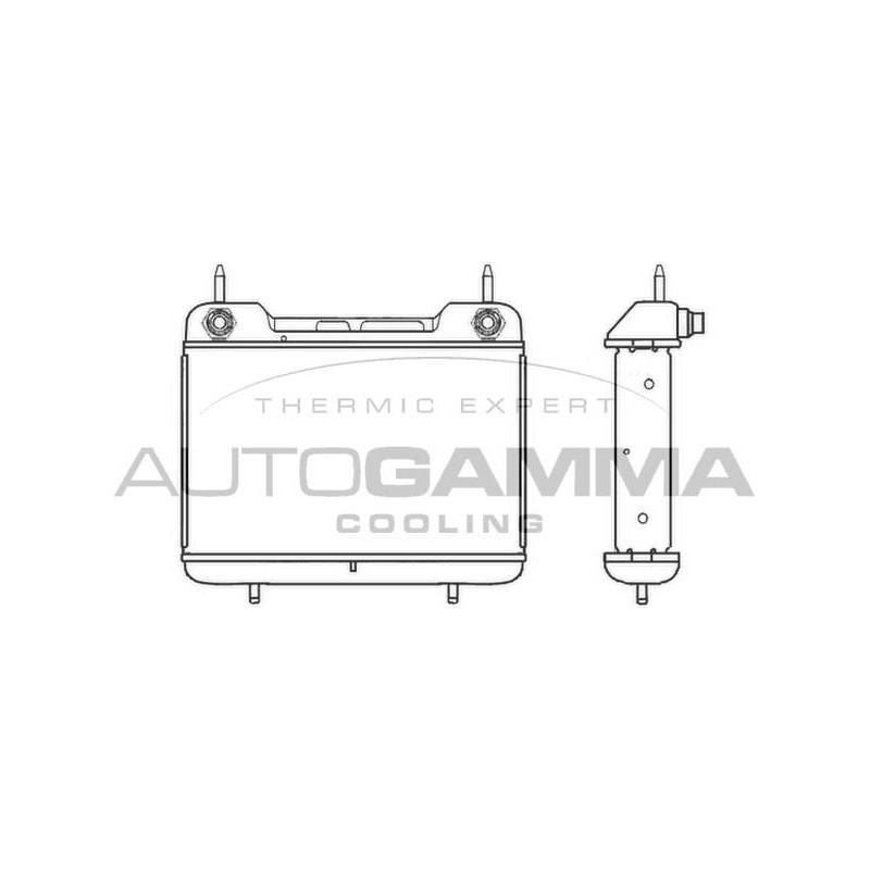 RADIATEUR HUILE MERCEDES 300TD