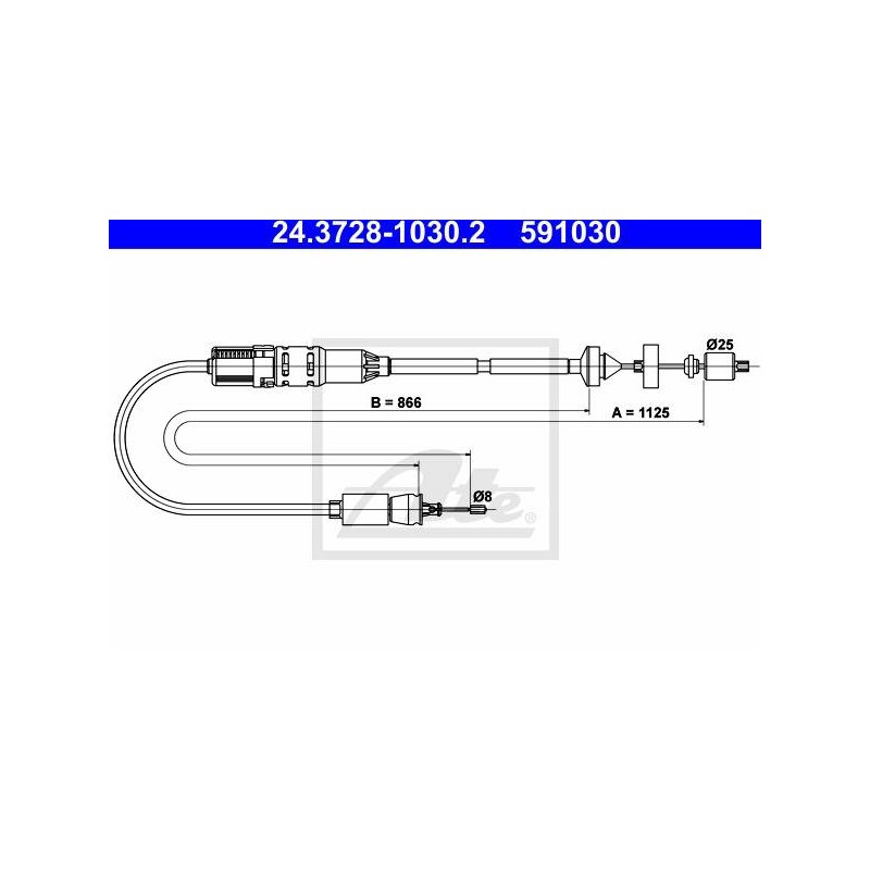 CABLE D EMBRAYAGE