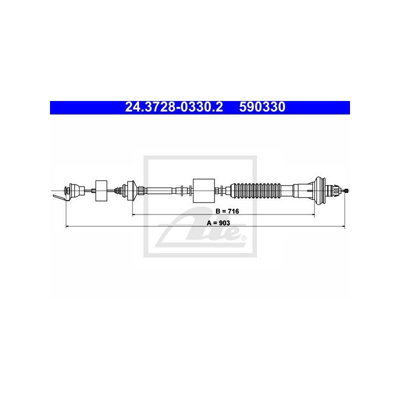 CABLE D EMBRAYAGE