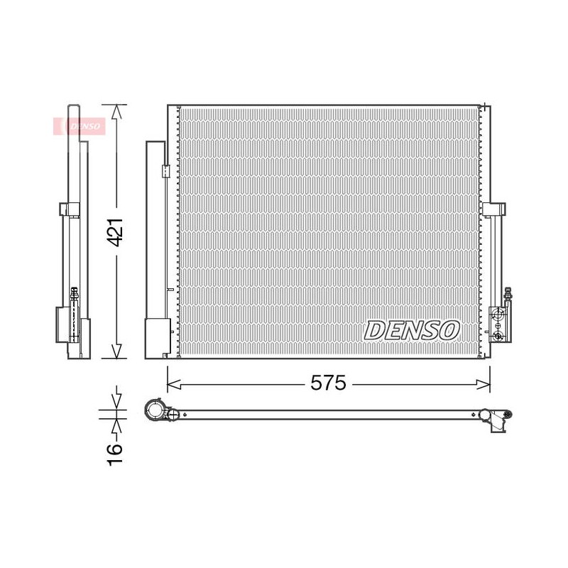 CONDENSEUR OPEL MERIVA B