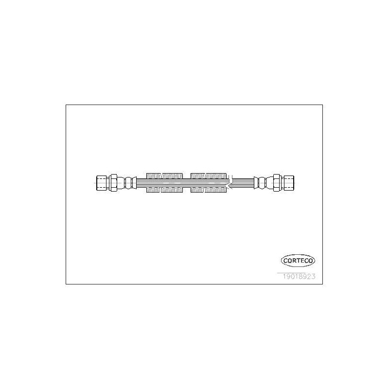 FLEXIBLE DE FREIN VOLKSWAGEN L.T