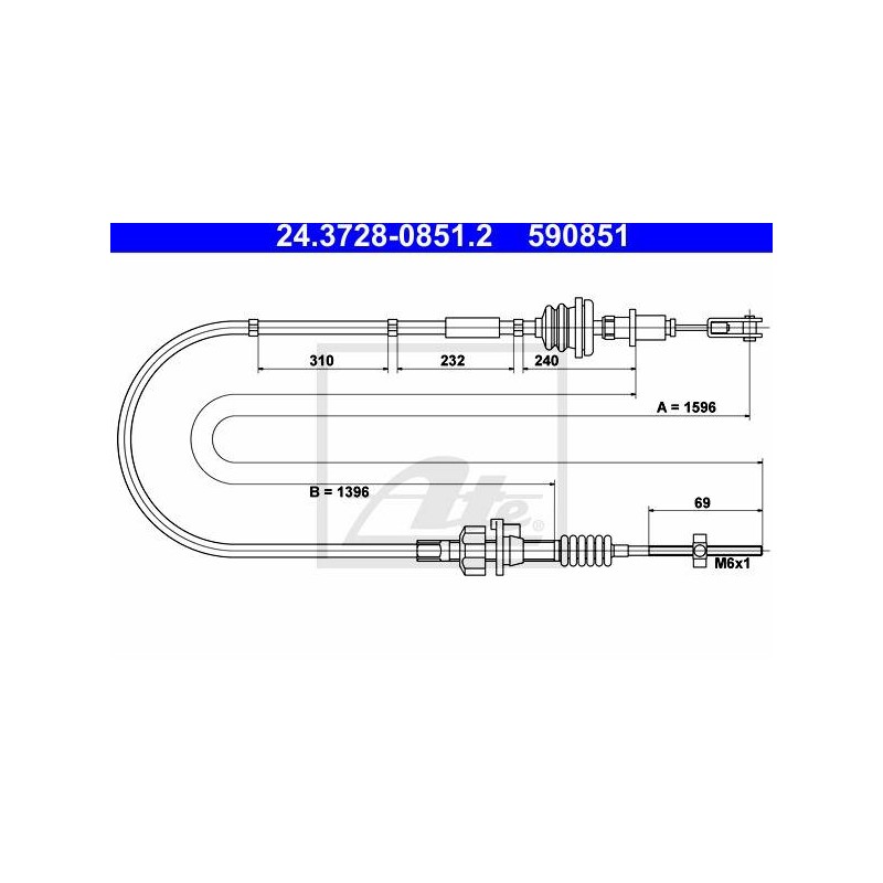 CABLE D EMBRAYAGE