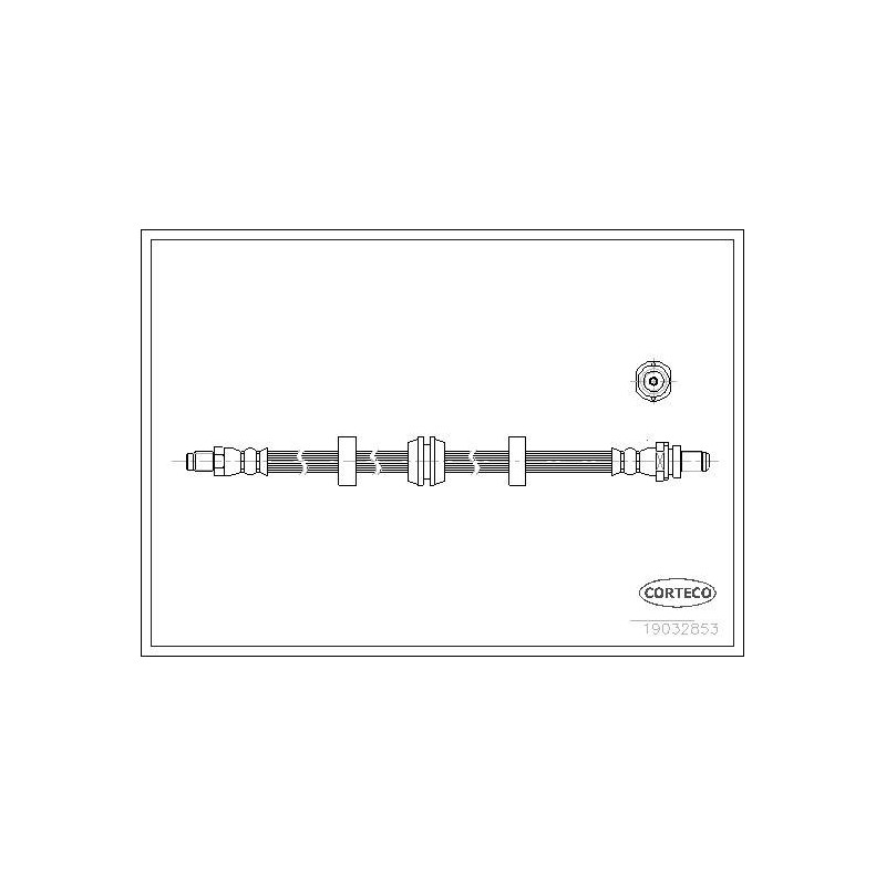 FLEXIBLE DE FREIN FORD MONDEO 95