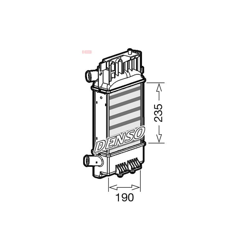 INTERCOOLER TOY VERSO-S/YARIS III 1