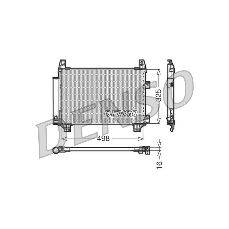 CONDENSEUR TOY YARIS