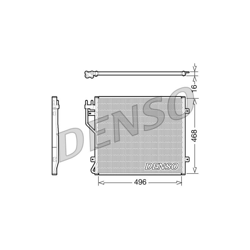 CONDENSEUR JEEP LIBERTY